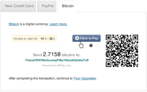 Bitcoin в WordPress.com