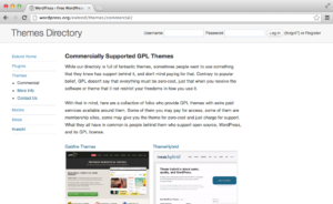Коммерческие темы для WordPress