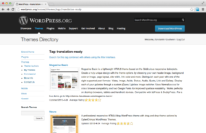 Темы для WordPress готовые к переводу