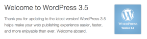 WordPress 3.5 RC2