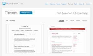 Темы на WordPress.com