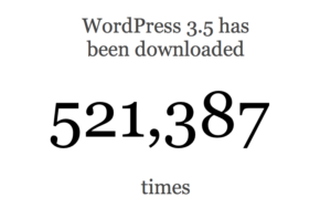 Счётчик скачиваний WordPress 3.5