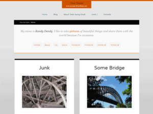 Тема для WordPress Chun