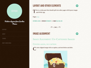 Тема для WordPress Stitch