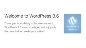 WordPress 3.6