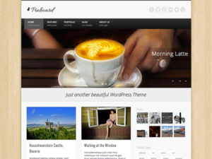 Тема для WordPress Pinboard