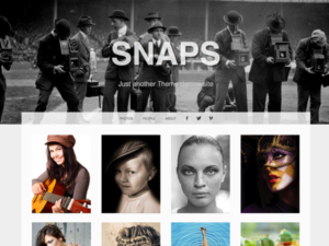 Тема для WordPress Snaps