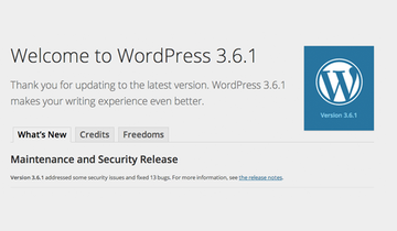WordPress 3.6.1