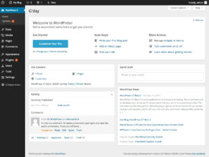 Упрощённая консоль WordPress 3.8