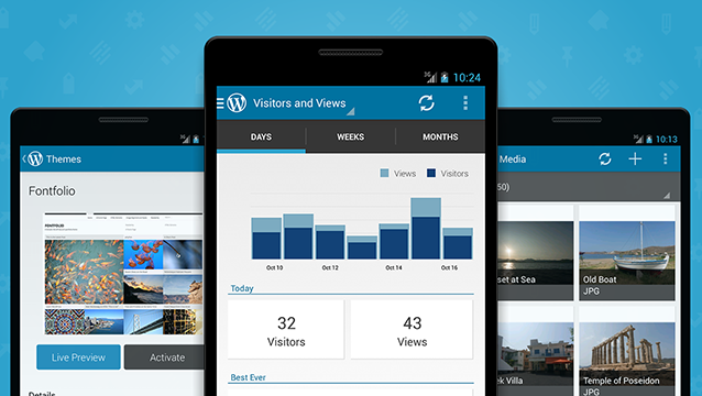 WordPress для Android