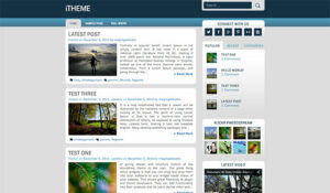 Тема для WordPress Lithium