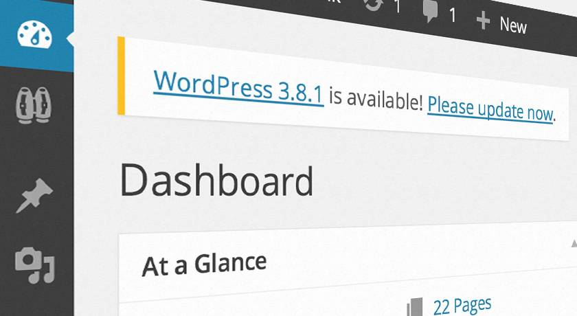 WordPress 3.8.1