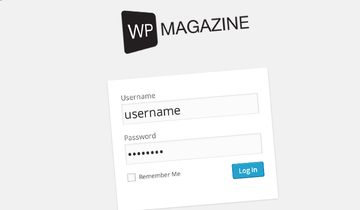 Свой логотип при входе в WordPress