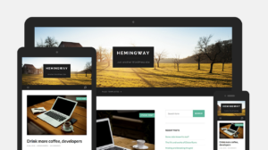 Тема Hemingway для WordPress