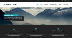Тема для WordPress Formation