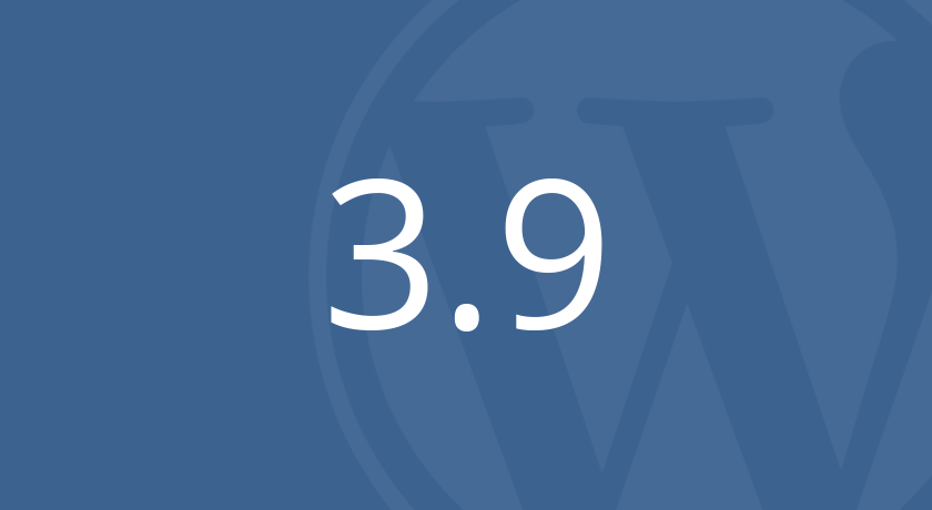 WordPress 3.9 Beta 1