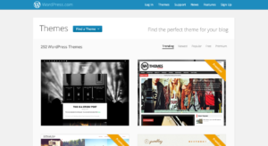 Темы в сети WordPress.com