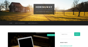 Тема Hemingway