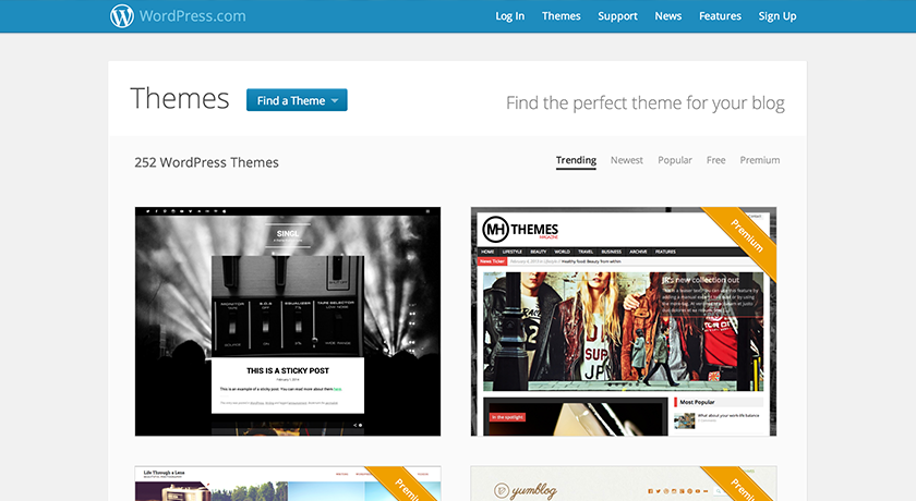 Темы для WordPress.com