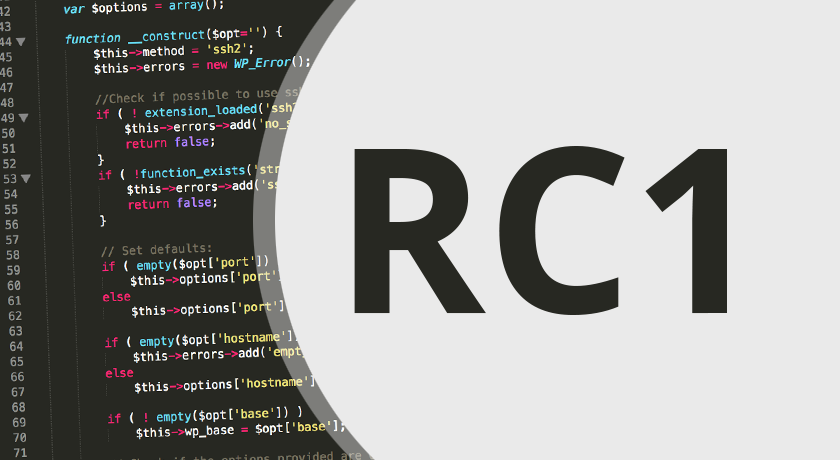 WordPress 3.9 RC1