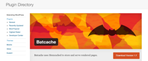 Плагин Batcache для WordPress