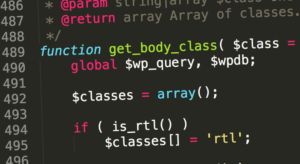 Функция body_class() в WordPress