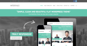 Тема для WordPress Interface