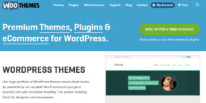 Сайт компании WooThemes