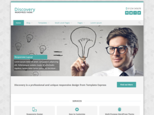 Тема для WordPress Discovery