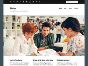 Тема для WordPress Make
