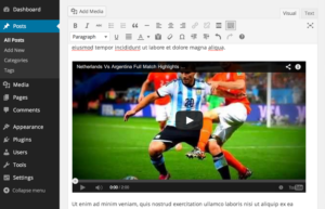Встроенное видео с YouTube в редакторе 4.0