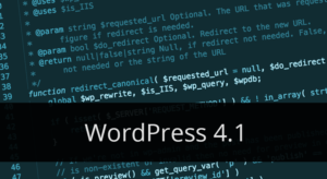 WordPress 4.1