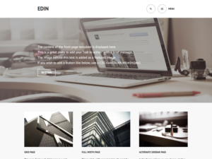 Тема для WordPress Edin