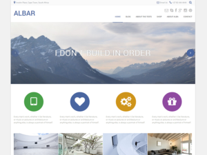 Тема для WordPress Albar