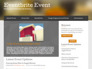 Тема Event от Eventbrite