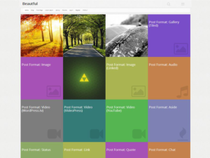 Тема для WordPress Beautiful