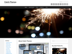 Тема Catch Flames