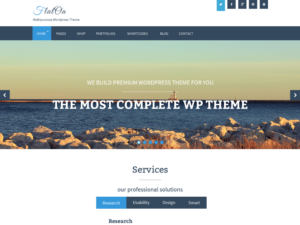 Тема для WordPress FlatOn