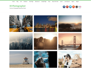 Тема IH Photographer