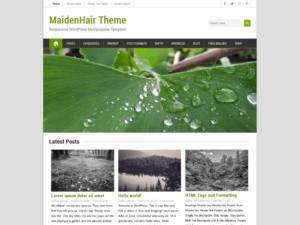 Тема MaidenHair