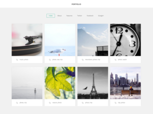 Тема GK Portfolio