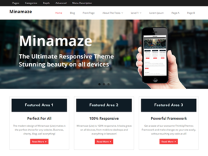 Корпоративная тема Minamaze