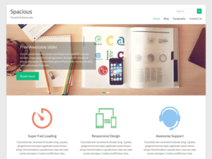 Тема для WordPress Spacious