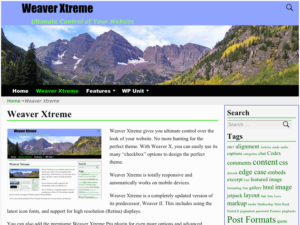 Тема для WordPress Weaver Xtreme