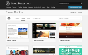 Редизайн директории тем WordPress