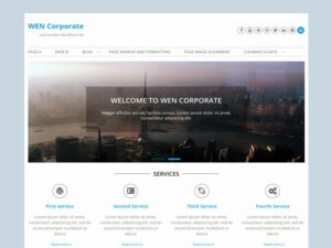 Тема Wen Corporate