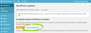 Плагин WordPress Beta Tester