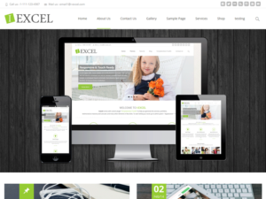 Бесплатная тема i-excel