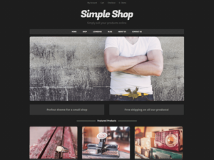 Тема Simple Shop для WooCommerce