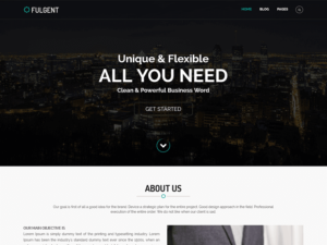 Корпоративная тема Fulgent